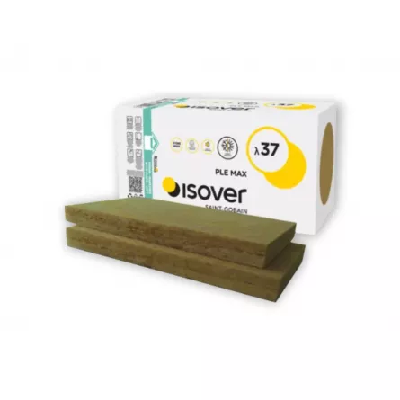 Vata minerala bazaltica Isover PLE MAX, grosime 50 mm, ambalare 7,2 mp/pachet