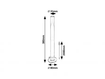Veioza LED Paco RGB 5W 76014, dimabila, IP20