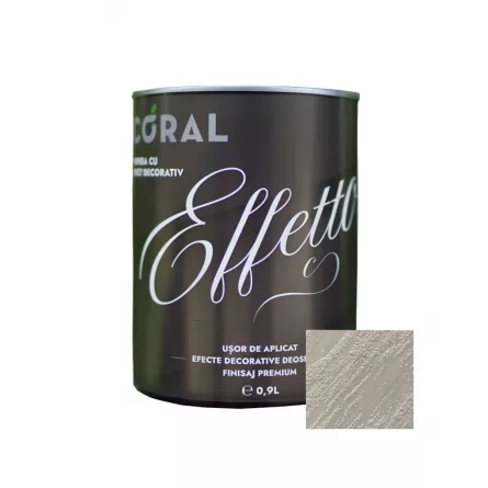 Vopsea decorativa, interior, Coral Effetto, Velia, 0.9 l