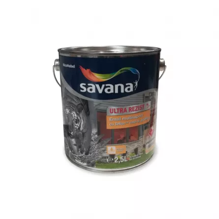 Vopsea pe baza de apa Savana Eco alb 2.5 L