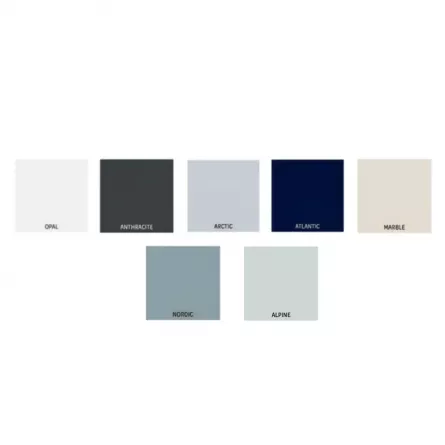 Vopsea pentru lemn, metal si sticla, Spor Totall Paint, pentru interior si exterior, pe baza de apa, ambalare 0,6 L, culoare Alpine