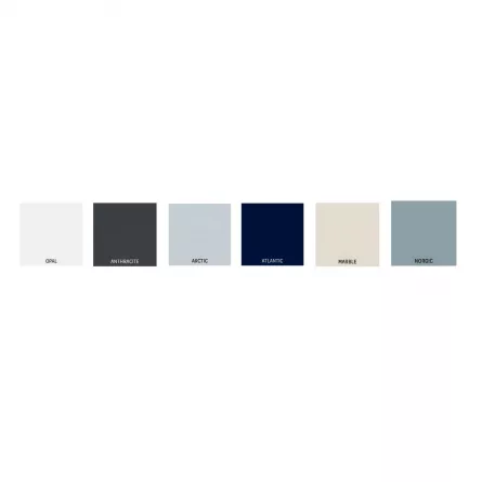 Vopsea pentru lemn, metal si sticla, Spor Totall Paint, pentru interior si exterior, pe baza de apa, ambalare 0,6 L, culoare Opal