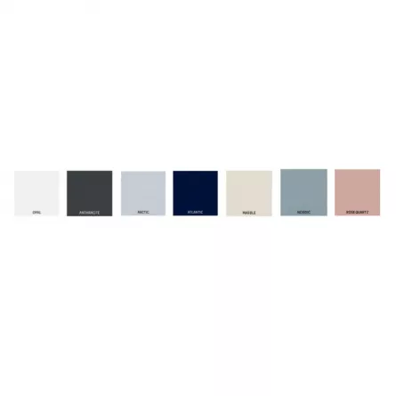 Vopsea pentru lemn, metal si sticla, Spor Totall Paint, pentru interior si exterior, pe baza de apa, ambalare 0,6 L, culoare Rose Quartz