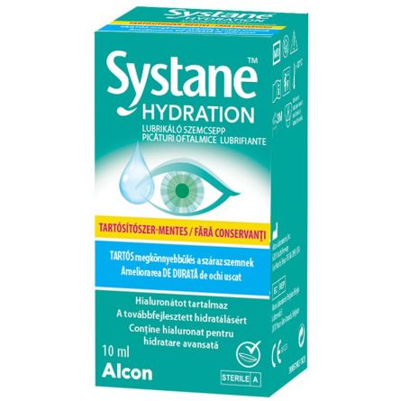 Picaturi Alcon Systane Hydration fara conservanti 10 ml