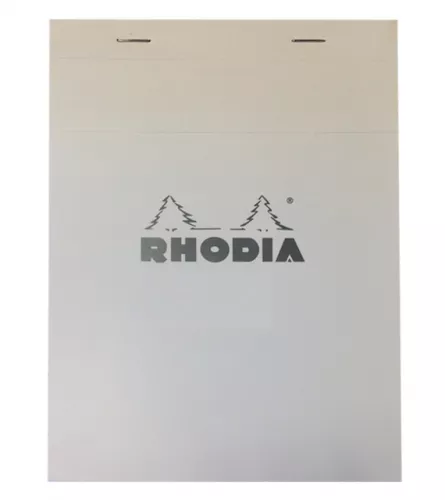 Blocnotes A6 Rhodia White Clairefontaine, [],papetarie.ro