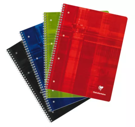 Caiet A4+ spirala 80 file Clairefontaine Studium, [],papetarie.ro