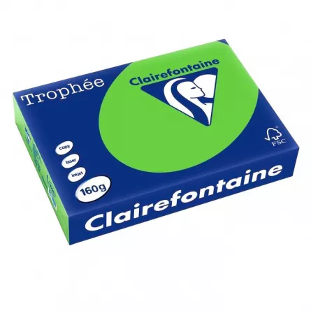 Carton A4 160g/mp color intens 250file/top Clairefontaine, [],papetarie.ro