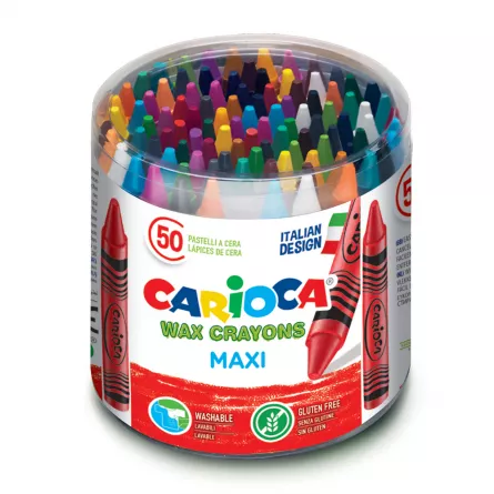 Creioane cerate Maxi Carioca 50/cut, [],papetarie.ro