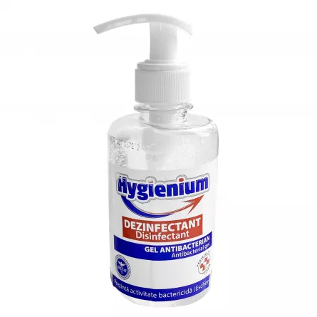 Gel antibacterian cu pompita 300ml Hygienium, [],papetarie.ro