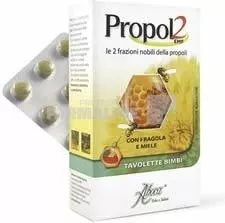 Aboca Propol2 EMF cu capsuni si miere pentru copii si adulti 45 tablete