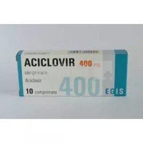 ACICLOVIR 400 mg x 10 COMPR. 400mg EGIS PHARMACEUTICALS