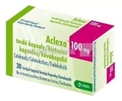 ACLEXA 100 mg x 30 CAPS. 100mg KRKA, D D , NOVO MES