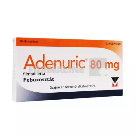 ADENURIC 80 mg X 28