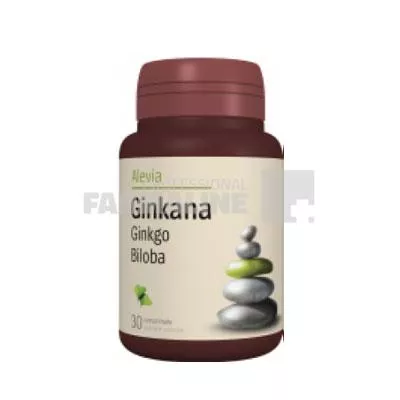 Alevia Ginkana Ginkgo Biloba 40 mg 30 comprimate