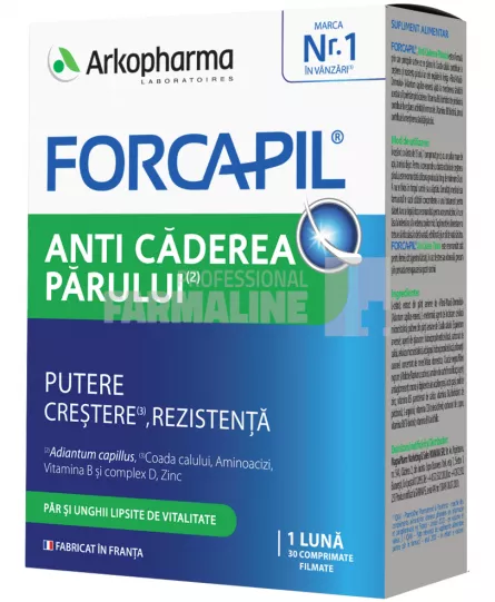 Arkopharma Forcapil Anticadere ( Hair Activ ) 30 comprimate