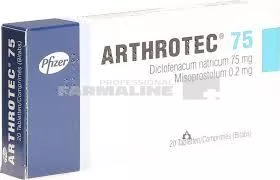 ARTHROTEC 75 x 20 COMPR. GASTROREZ. 75mg+0,200mg PFIZER EUROPE MA EEI