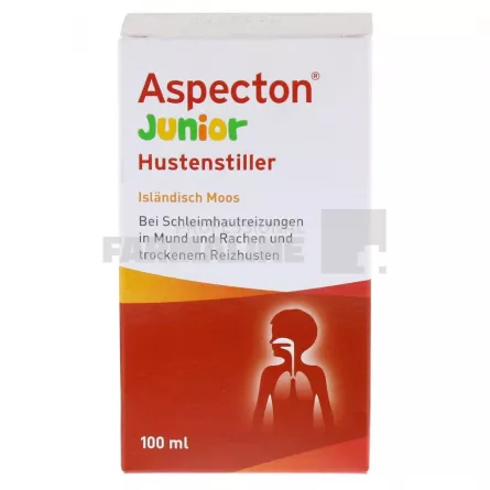 Aspecton Junior Sirop antitusiv 100 ml