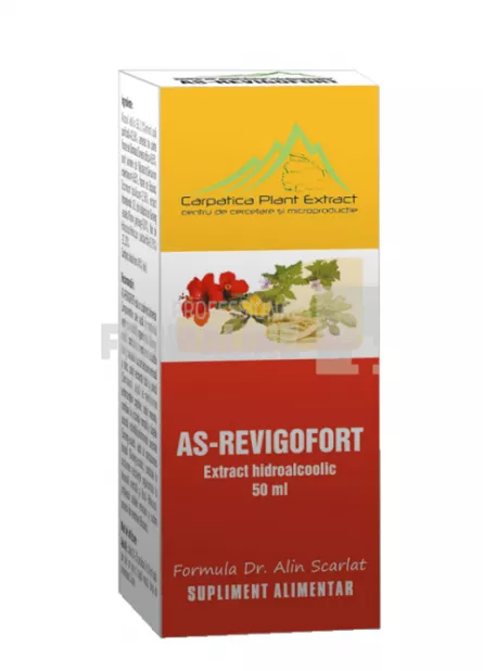 As-Revigofort Extract hidroalcoolic 50 ml