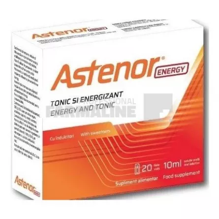 Astenor Energy Solutie orala 10 ml 20 fiole