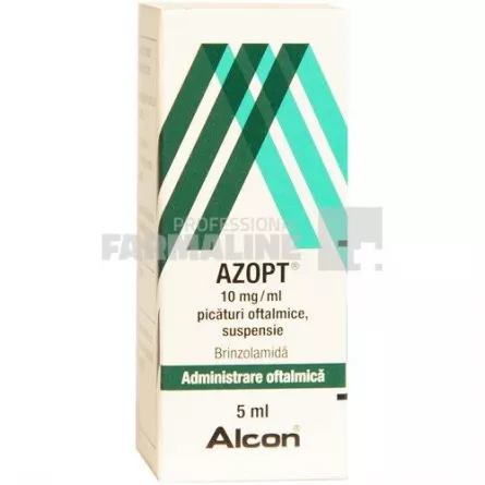 AZOPT 10mg/ml x 1 PICATURI OFT.-SUSP. 10mg/ml ALCON LABORATORIES 