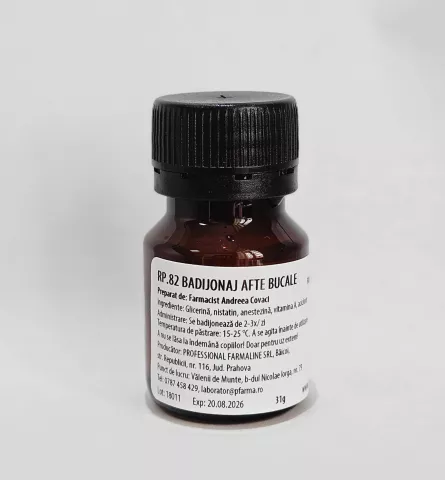 Badijonaj contra aftelor 30 ml