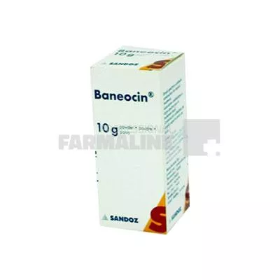 Baneocin pulbere cutanata 10 g