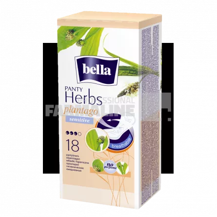 Bella Panty Herbs Plantago Sensitive 18 bucati
