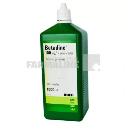 Betadine solutie cutanata 100mg/ml 1000 ml