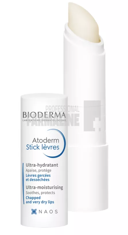 Bioderma Atoderm Stick pentru buze 4 g