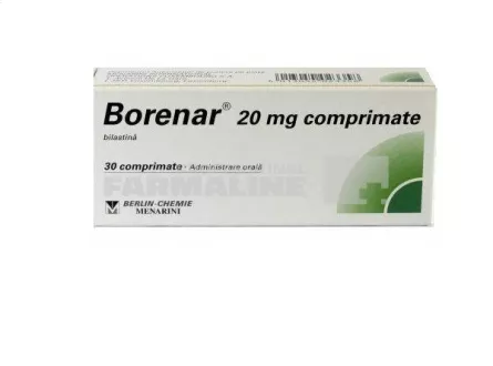 BORENAR 20 mg x 30 COMPR. 20mg MENARINI INTERNATION - BERLIN CHEMIE