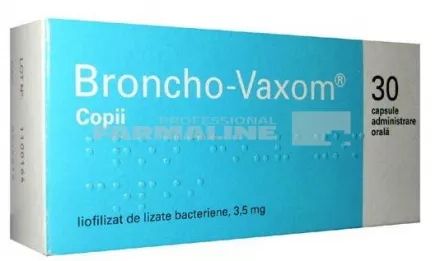 BRONCHO-VAXOM COPII 3,5 mg X 30 CAPS. 3.5mg OM PHARMA S.A.