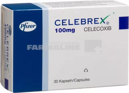 CELEBREX 100 mg X 30 CAPS. 100mg PFIZER EUROPE MA EEI