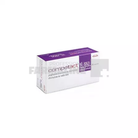 COMPETACT x 56 COMPR. FILM. 15mg/850mg TAKEDA GLOBAL RESEAR NYCOMED