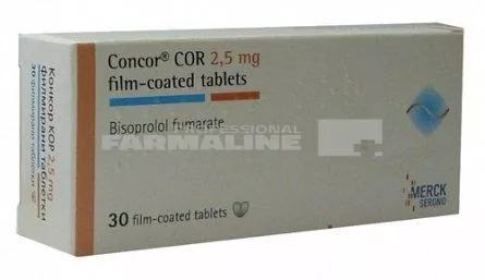 CONCOR COR 2,5 mg x 30 COMPR. FILM. 2,5mg MERCK KGAA