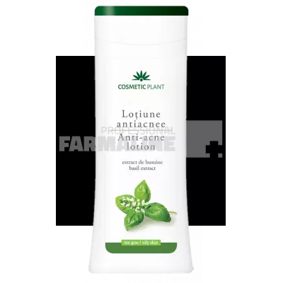 Cosmetic Plant Lotiune antiacnee cu extract de busuioc 200 ml