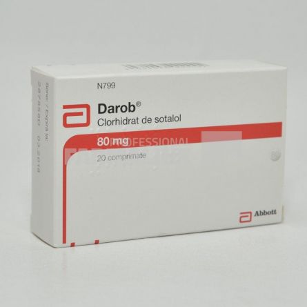 DAROB 80 mg X 20 COMPR. 80mg MYLAN HEALTHCARE GMB - ABBOTT