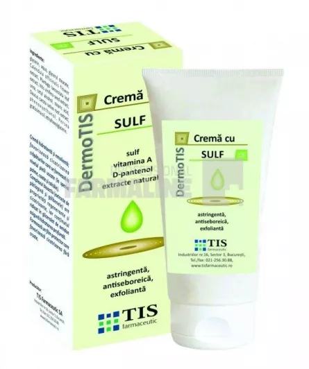 Dermotis Crema cu sulf 50 ml