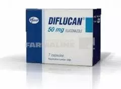 DIFLUCAN 50 mg x 7 CAPS. 50mg PFIZER EUROPE MA EEI