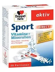 Doppelherz Aktiv Sport DIRECT Vitamine si minerale 20 plicuri
