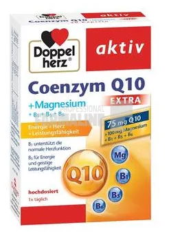 Doppelherz Coenzym Q10 Extra + Mg + B1 + B5 + B6  30 capsule
