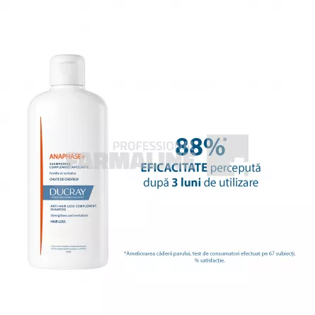 Ducray Anaphase+ Sampon anticadere fortifiant si revitalizant 400 ml