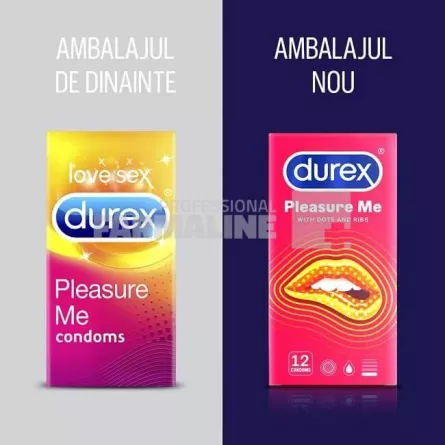 Durex Pleasure Me Prezervative 12 bucati