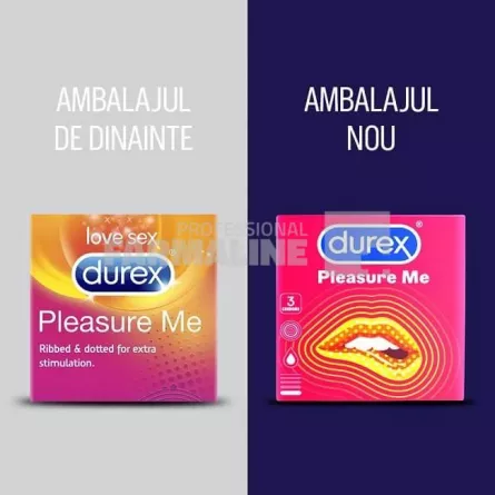 Durex Pleasure Me Prezervative 3 bucati