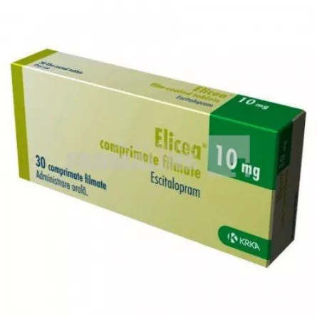 ELICEA 10 mg x 30 COMPR. FILM. 10mg KRKA, D D , NOVO MES