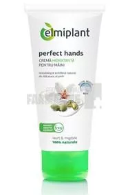 Elmiplant Perfect Hands Crema hidratanta pentru maini cu Iaurt si Ulei de Migdale 100 ml