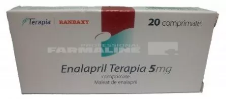 ENALAPRIL TERAPIA 5mg X 20 COMPR. 5mg TERAPIA SA