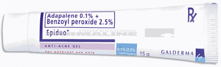 EPIDUO 1 mg/25 mg/g X 1 GEL 1mg/25mg/g GALDERMA INTERNATION

