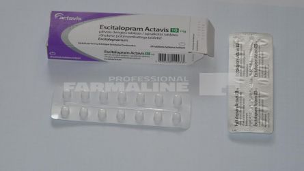 ESCITALOPRAM ACTAVIS 10 mg x 28 COMPR. FILM. 10mg ACTAVIS GROUP PTC EH
