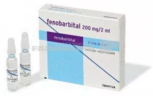 FENOBARBITAL 200 mg/ 2 ml x 5 SOL. INJ. 100 mg/ml ZENTIVA S.A