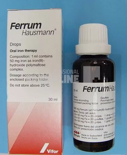 FERRUM HAUSMANN R x 1- 30ML PICATURI ORALE-SOL. 50mg/ml VIFOR FRANCE S.A.